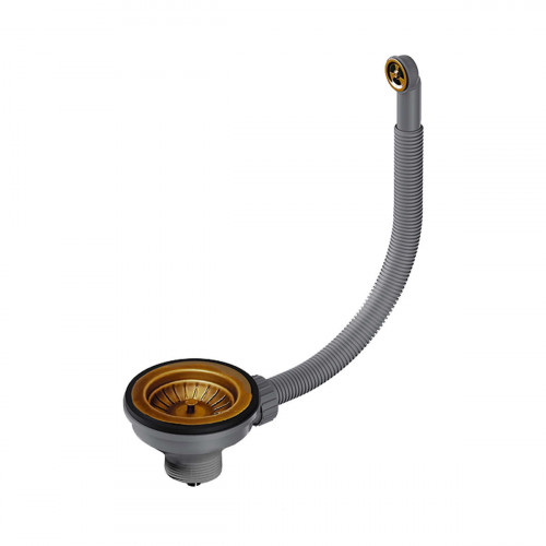 Перелив и выпуск со стоп-вентилем Omoikiri D-01-AB022, 4996529