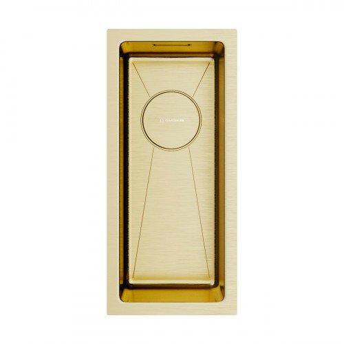 Кухонная мойка Omoikiri Taki 20-U/IF-LG нерж. сталь/светлое золото, 4973091