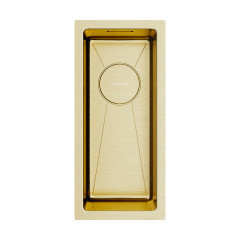 Кухонная мойка Omoikiri Taki 20-U/IF-LG нерж. сталь/светлое золото, 4973091