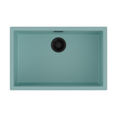 Кухонная мойка Omoikiri Yamakawa 75-U/I-AZ Artceramic/azur blue, 4993176