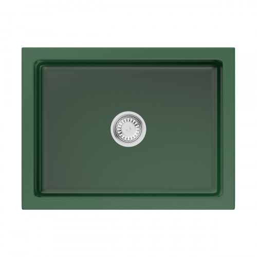 Кухонная мойка Omoikiri Mikura 61-RG Glossy Natceramic/royal green глянцевый, 4911255