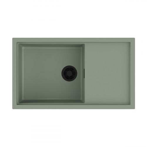 Кухонная мойка Omoikiri Sintesi 86-WG Artceramic/wind green, 4997133