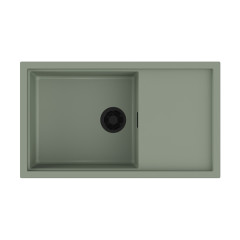 Кухонная мойка Omoikiri Sintesi 86-WG Artceramic/wind green, 4997133
