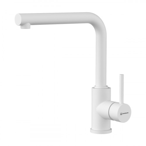 Смеситель для кухни Omoikiri Nakagawa-P-WH латунь/белый, 4974310