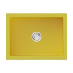 Кухонная мойка Omoikiri Mikura 61-SL Matt Natceramic/sicilian lemon матовый, 4911260