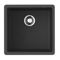 Кухонная мойка Omoikiri Bosen 44-U-BL Tetogranit/черный, 4993595