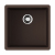 Кухонная мойка Omoikiri Bosen 44-U-DC Tetogranit/темный шоколад, 4993599