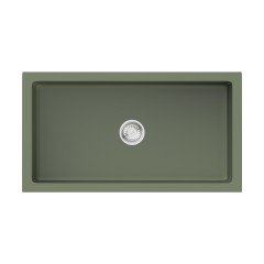 Кухонная мойка Omoikiri Mikura 76-OL Natceramic/olive, 4997076