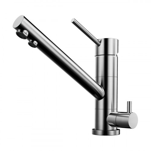 Смеситель для кухни Omoikiri Tonami-BN латунь/нержавеющая сталь, 4994018