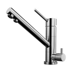 Смеситель для кухни Omoikiri Tonami-BN латунь/нержавеющая сталь, 4994018