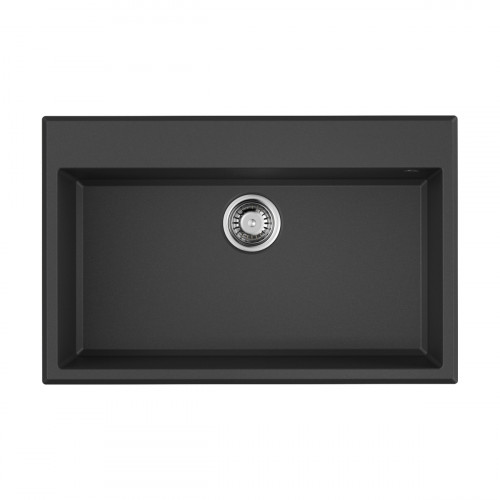 Кухонная мойка Omoikiri Tedori 79-BL Tetogranit/черный, 4993948