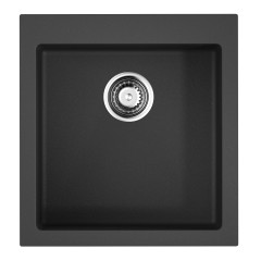 Кухонная мойка Omoikiri Bosen 47-BL Tetogranit/черный, 4993586