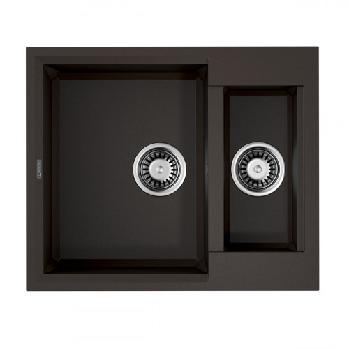 Кухонная мойка Omoikiri Sakaime 60-2-DC Tetogranit/темный шоколад, 4993912