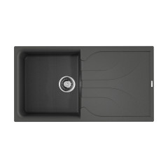 Кухонная мойка Omoikiri Yasugata 100-PL Tetogranit/платина, 4993851