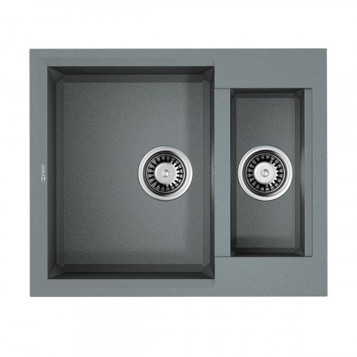 Кухонная мойка Omoikiri Sakaime 60-2-GR Tetogranit/leningrad grey, 4993554