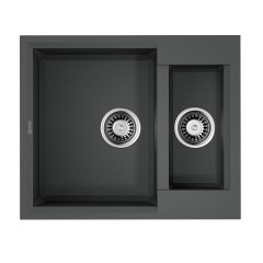 Кухонная мойка Omoikiri Sakaime 60-2-PL Tetogranit/платина, 4993915