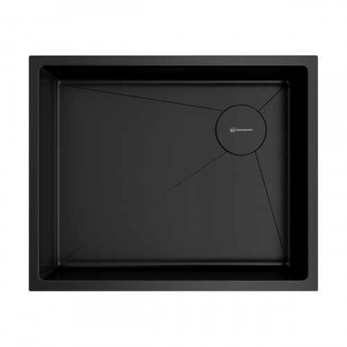 Кухонная мойка Omoikiri Taki 54-U/IF Side SF-GB нерж. сталь/графит, 4997036