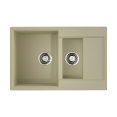 Кухонная мойка Omoikiri Daisen 78-2-BE Artgranit/ваниль, 4993328