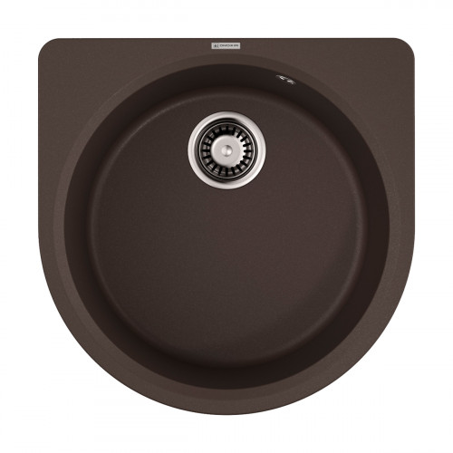 Кухонная мойка Omoikiri Akegata 51-DC Artgranit/темный шоколад, 4993757