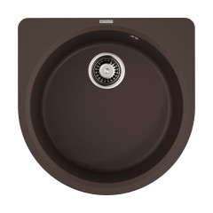 Кухонная мойка Omoikiri Akegata 51-DC Artgranit/темный шоколад, 4993757