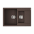 Кухонная мойка Omoikiri Daisen 78-2-DC Artgranit/темный шоколад, 4993333