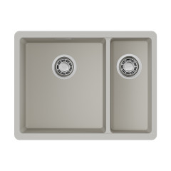 Кухонная мойка Omoikiri Kata 55-2-U-PA Artgranit/пастила, 4993386