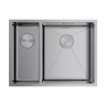 Кухонная мойка Omoikiri Taki 58-2-U/IF-R-IN нерж. сталь/нержавеющая сталь, 4993767