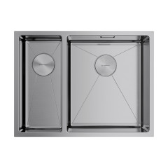 Кухонная мойка Omoikiri Taki 58-2-U/IF-R-IN нерж. сталь/нержавеющая сталь, 4993767