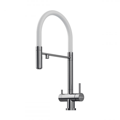 Смеситель для кухни Omoikiri Kanto-BN латунь/нержавеющая сталь, 4994298