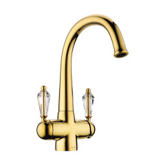 Смеситель для кухни Omoikiri Okinawa-G латунь/золото, 4994016