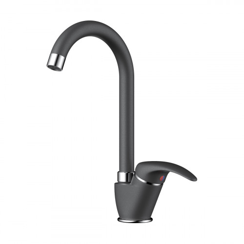 Смеситель для кухни Omoikiri Umi-BL латунь/черный, 4994270