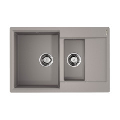 Кухонная мойка Omoikiri Daisen 78-2-GR Artgranit/leningrad grey, 4993332