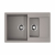 Кухонная мойка Omoikiri Daisen 78-2-GR Artgranit/leningrad grey, 4993332