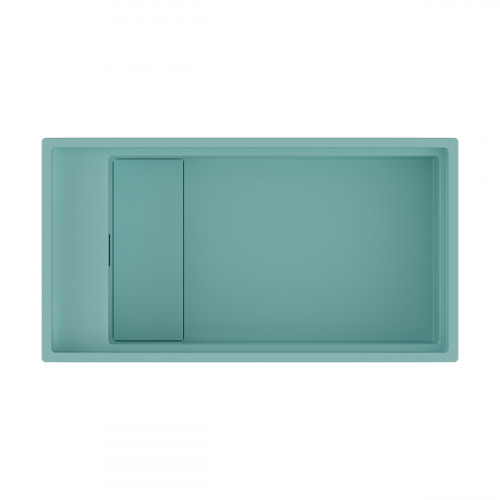 Кухонная мойка Omoikiri Kinaru Pro 86-U/I-AZ Artceramic/azur blue, 4993028