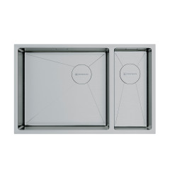 Кухонная мойка Omoikiri Taki 69-2-U/IF-L Side-IN нерж. сталь/нержавеющая сталь, 4997049