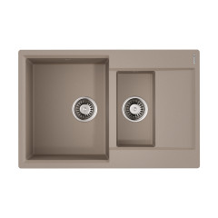 Кухонная мойка Omoikiri Daisen 78-2-SA Artgranit/бежевый, 4993417
