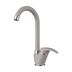 Смеситель для кухни Omoikiri Umi-GR латунь/leningrad grey, 4994266