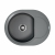 Кухонная мойка Omoikiri Sakaime 60E-GR Tetogranit/leningrad grey, 4993544