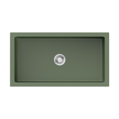 Кухонная мойка Omoikiri Mikura 83-OL Natceramic/olive, 4997082