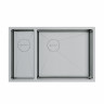 Кухонная мойка Omoikiri Taki 69-2-U/IF-R Side-IN нерж. сталь/нержавеющая сталь, 4993182