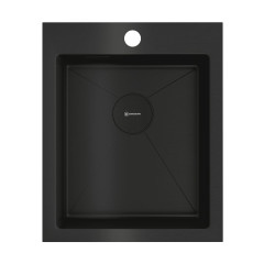 Кухонная мойка Omoikiri Akisame 41-GB нерж. сталь/графит, 4997011