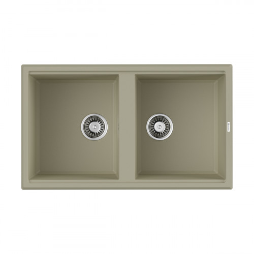 Кухонная мойка Omoikiri Tedori 86-2-BE Tetogranit/ваниль, 4993925