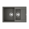 Кухонная мойка Omoikiri Daisen 78-2T-PL Tetogranit/платина, 4993533