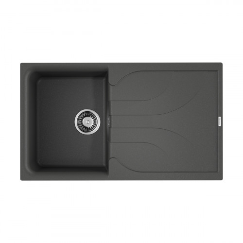 Кухонная мойка Omoikiri Yasugata 86-PL Tetogranit/платина, 4993875