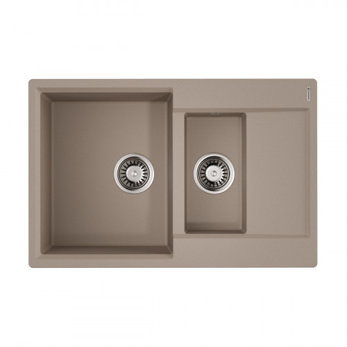 Кухонная мойка Omoikiri Daisen 78-2T-SA Tetogranit/бежевый, 4993536
