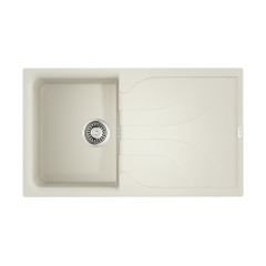 Кухонная мойка Omoikiri Yasugata 86-WH Tetogranit/белый, 4993871