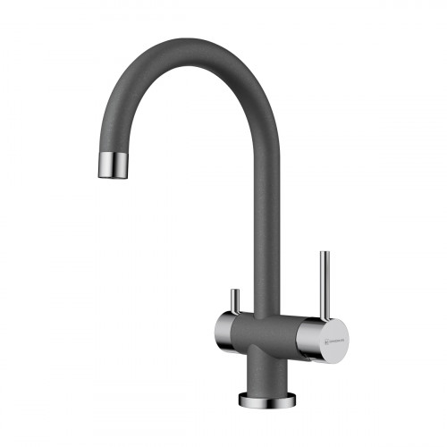 Смеситель для кухни Omoikiri Yamada-PL латунь/платина, 4994337