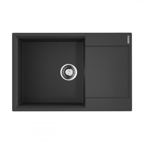 Кухонная мойка Omoikiri Daisen 78-LB-BL Artgranit/черный, 4993692