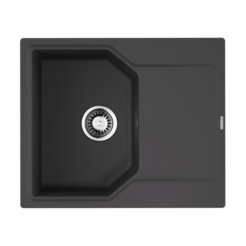 Кухонная мойка Omoikiri Yonaka 61-BL Artgranit/черный, 4993638
