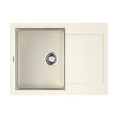 Кухонная мойка Omoikiri Sakaime 68-WH Tetogranit/белый, 4993126